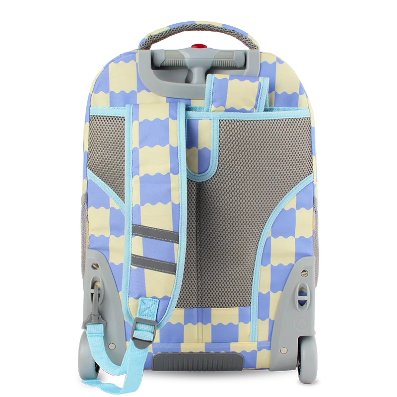 Sundance Laptop Rolling Backpack (20 Inch) in Wiggle Blue - JWorldstore