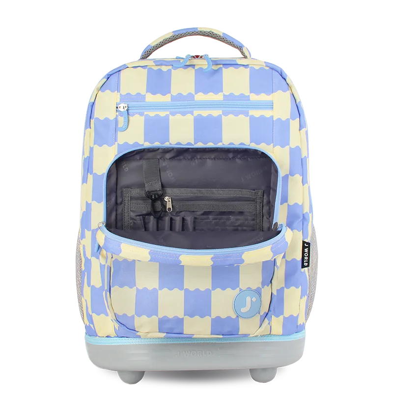Sundance Laptop Rolling Backpack (20 Inch) in Wiggle Blue - JWorldstore