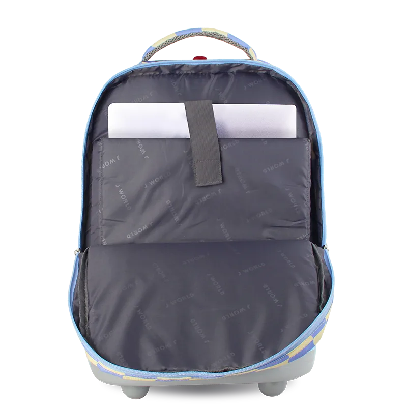 Sundance Laptop Rolling Backpack (20 Inch) in Wiggle Blue - JWorldstore