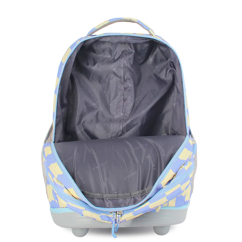 Sundance Laptop Rolling Backpack (20 Inch) in Wiggle Blue - JWorldstore