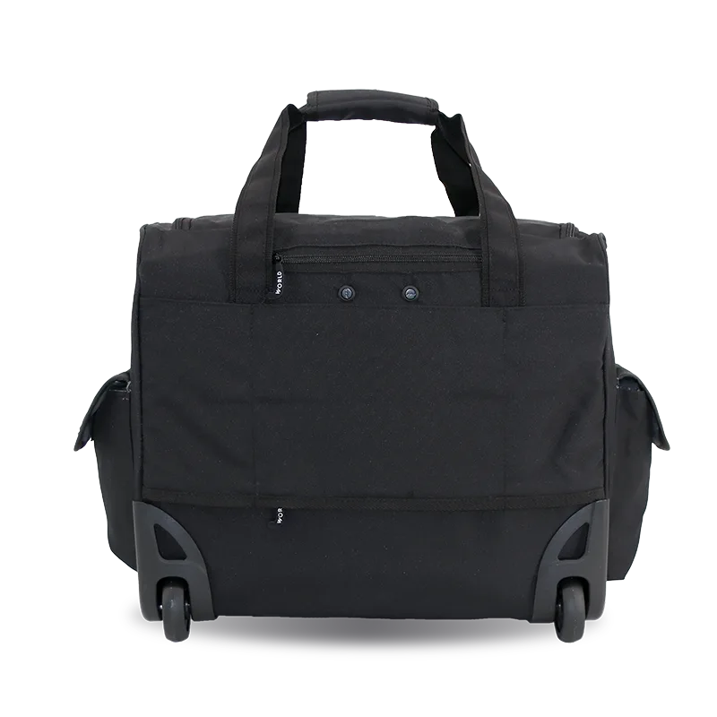 Donna Rolling Duffle Bag in Black - JWorldstore