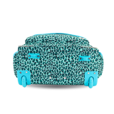 Donna Rolling Duffle Bag in Mint Leopard - JWorldstore