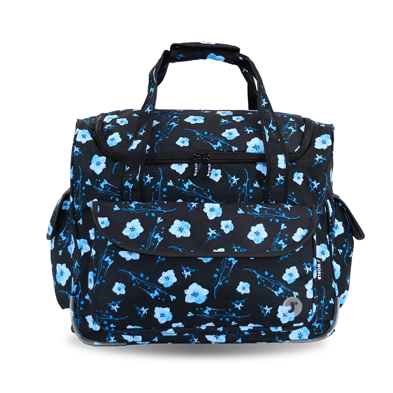 Donna Rolling Duffle Bag in Night Bloom - JWorldstore