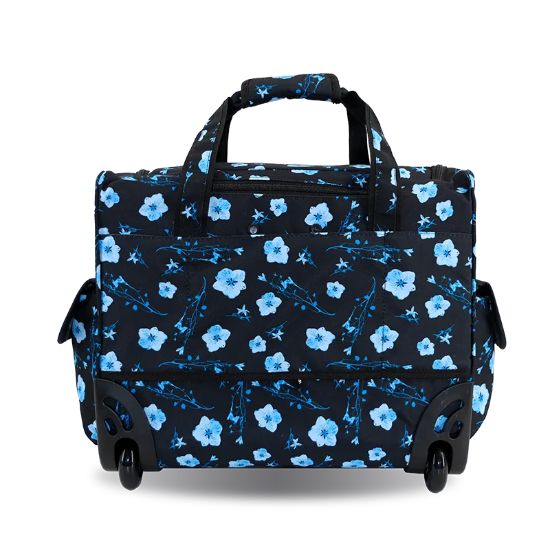 Donna Rolling Duffle Bag in Night Bloom - JWorldstore