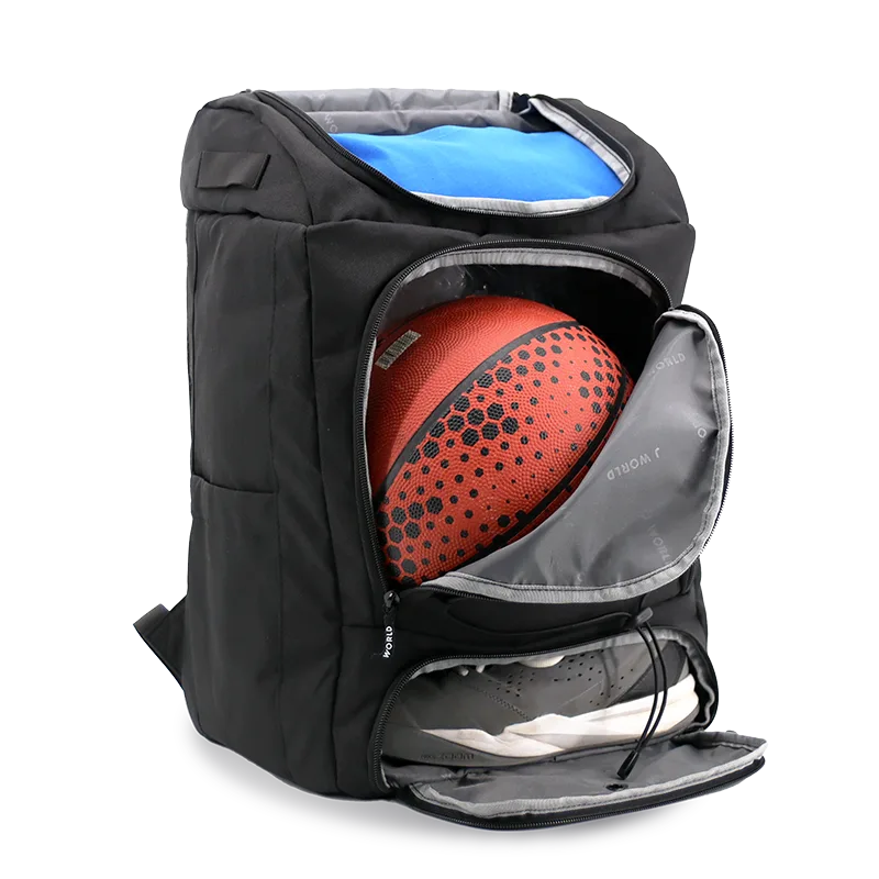 Athlete Multi-Sports Backpack in Black - JWorldstore