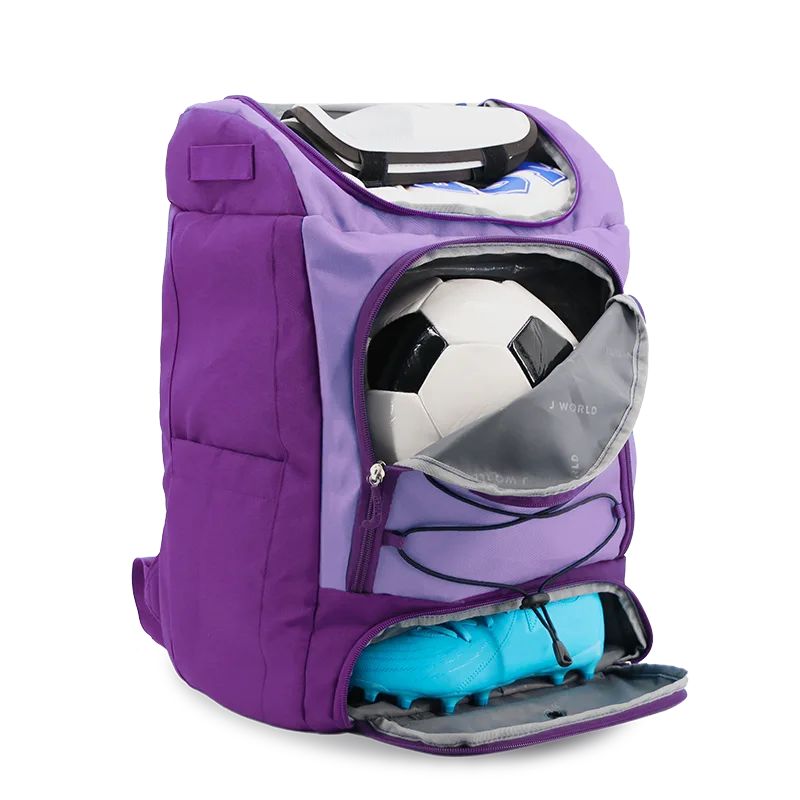 Athlete Multi-Sports Backpack in Purple - JWorldstore