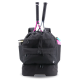 Ace Racket Sports Backpack for Tennis & Pickleball in Black - JWorldstore