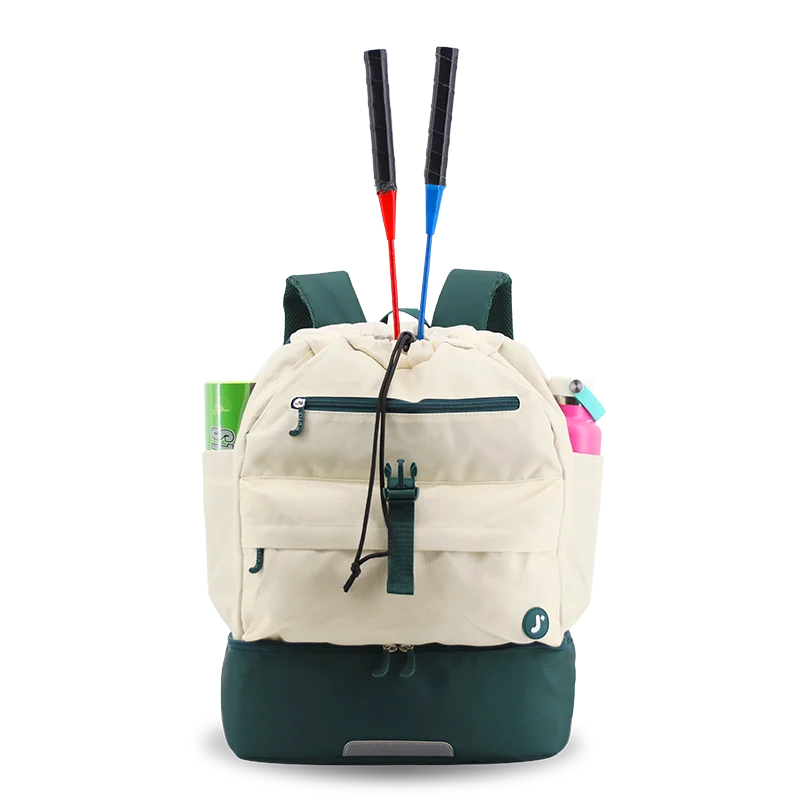 Ace Racket Sports Backpack for Tennis & Pickleball in Green - JWorldstore