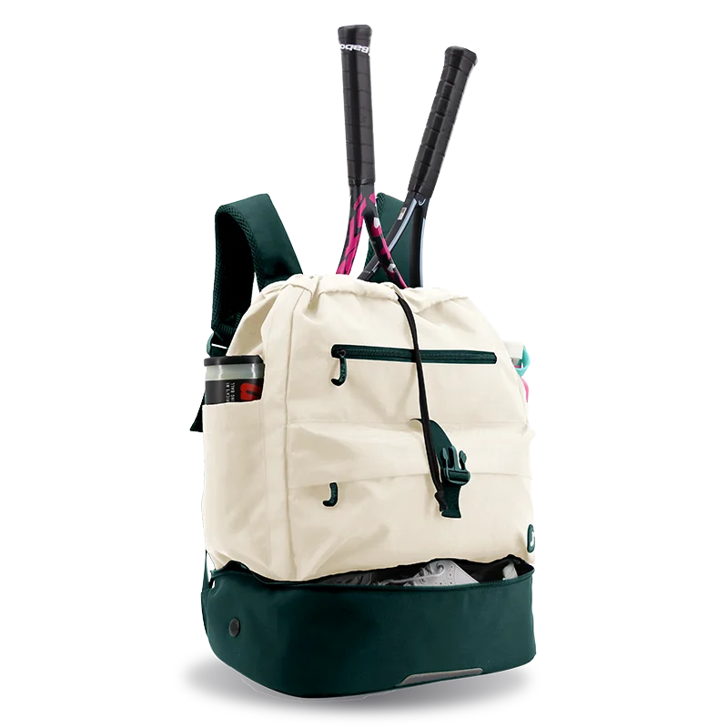 Ace Racket Sports Backpack for Tennis & Pickleball in Green - JWorldstore