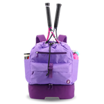 Ace Racket Sports Backpack for Tennis & Pickleball in Purple - JWorldstore