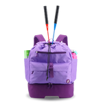 Ace Racket Sports Backpack for Tennis & Pickleball in Purple - JWorldstore