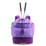 Ace Racket Sports Backpack for Tennis & Pickleball in Purple - JWorldstore