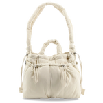 Puffy Tote in Beige - JWorldstore