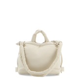 Puffy Tote in Beige - JWorldstore
