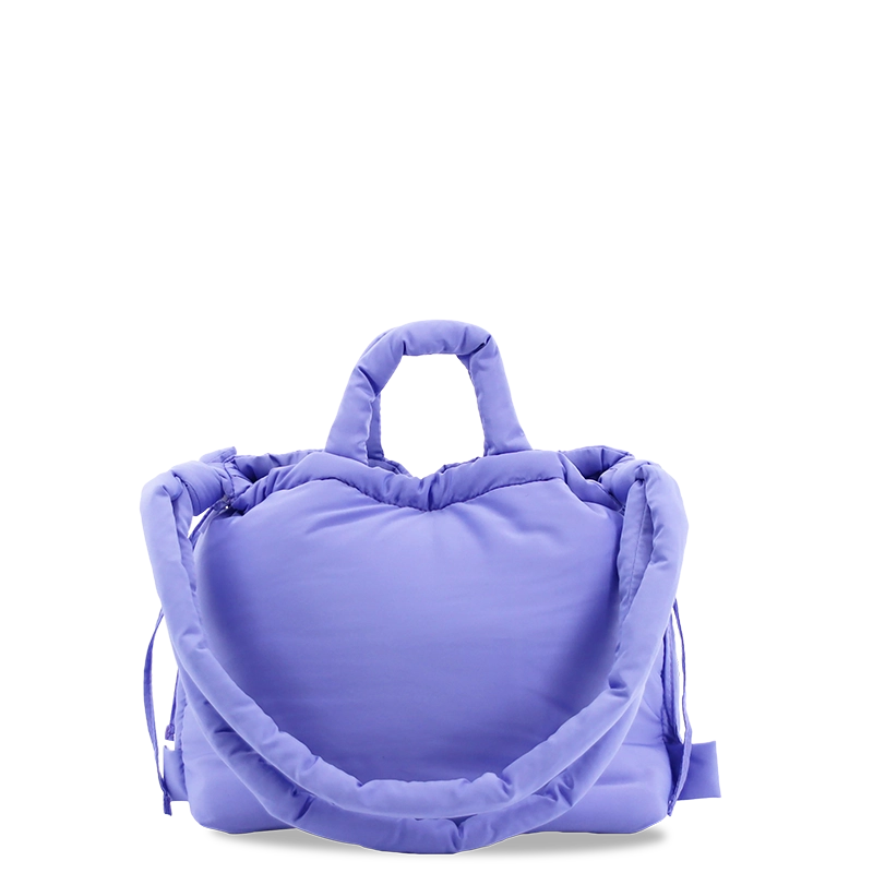 Puffy Tote in Purple - JWorldstore
