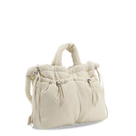 Puffy Tote in Beige - JWorldstore