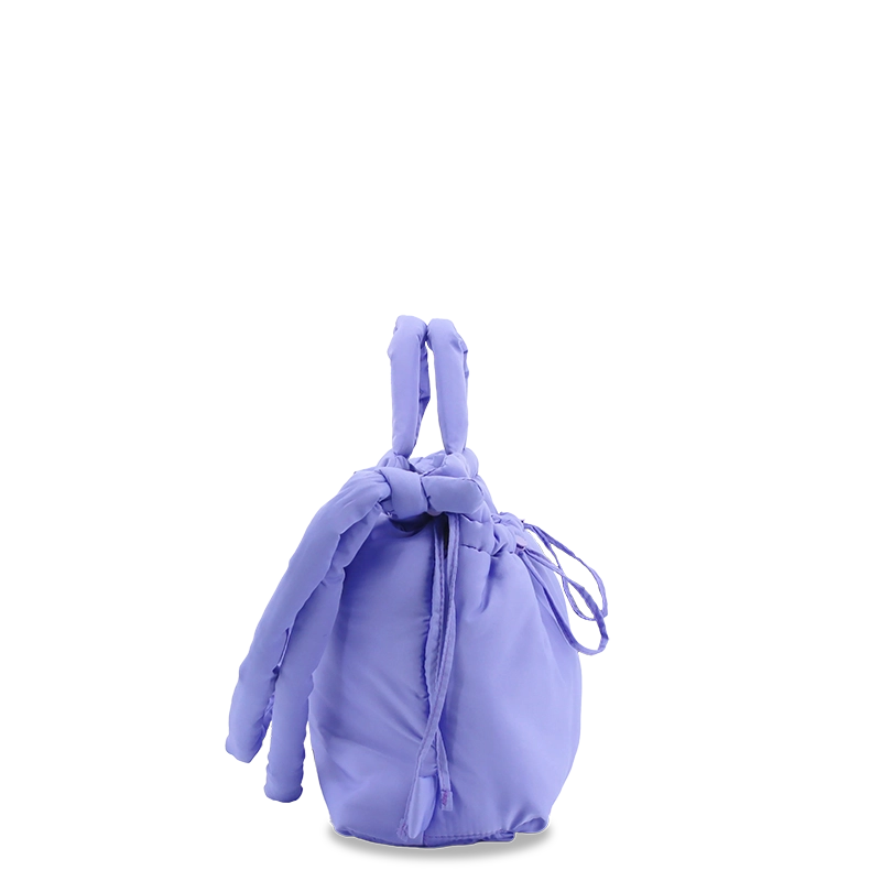 Puffy Tote in Purple - JWorldstore