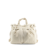 Puffy Tote in Beige - JWorldstore