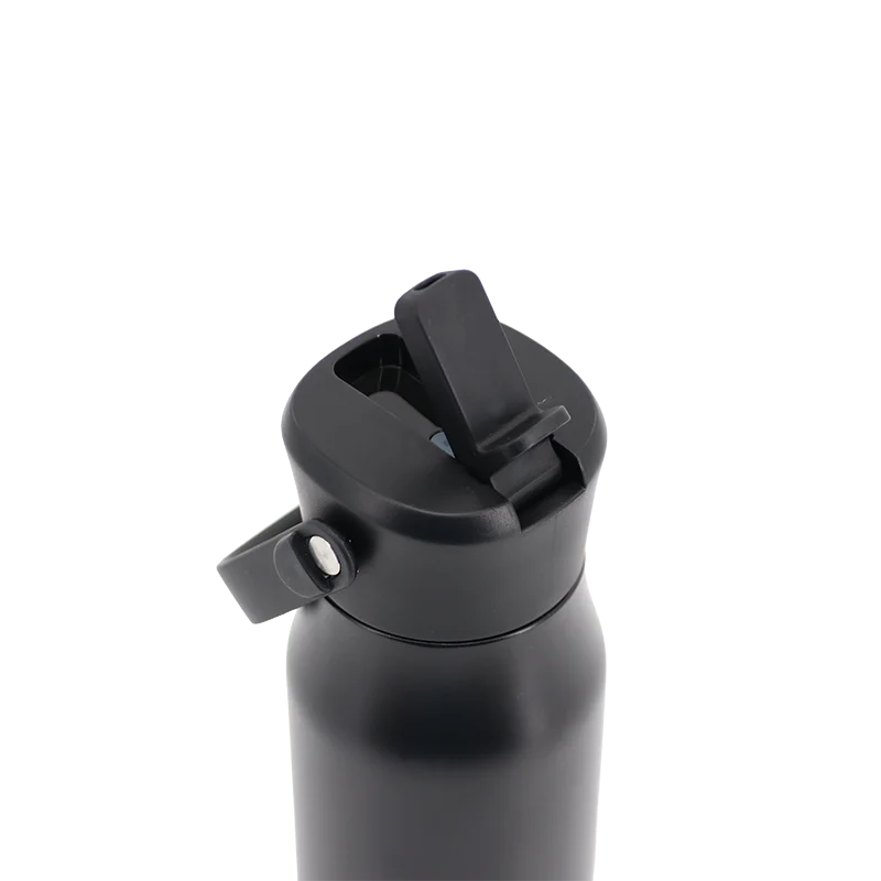 Flowee 14oz Insulated Water Bottle in Black - JWorldstore