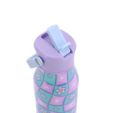 Flowee 22oz Insulated Water Bottle in Puffy Flower