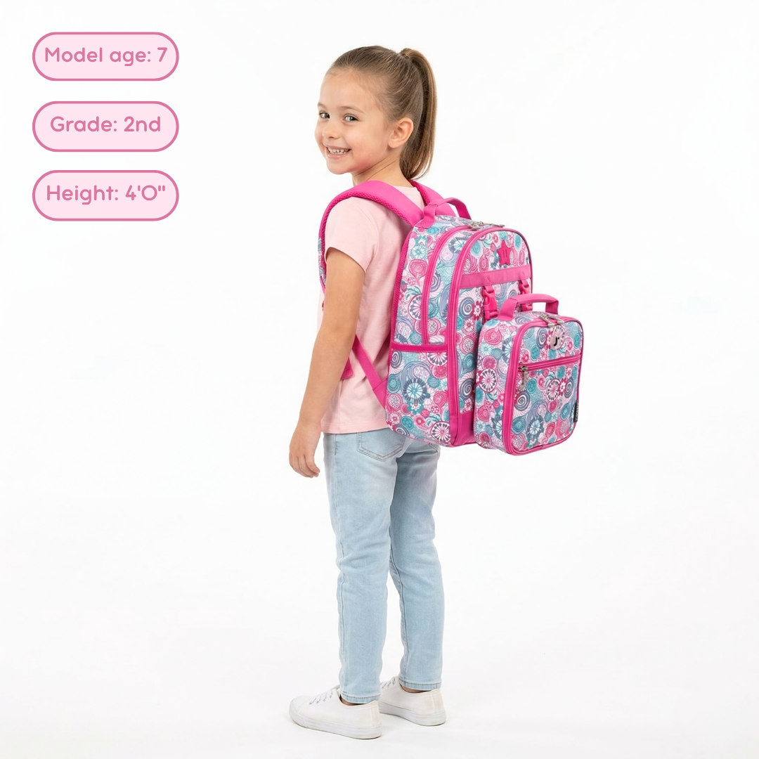 Duet Kids Backpack & Detachable Lunch Box Set in Game - JWorldstore
