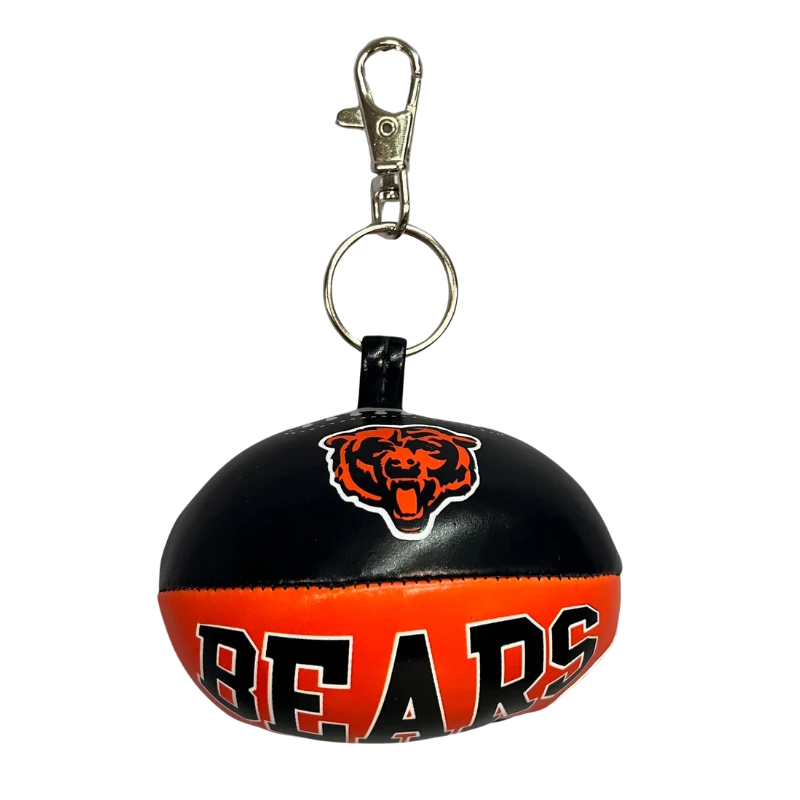 Chicago Bears NFL Softee Football Keychain - JWorldstore