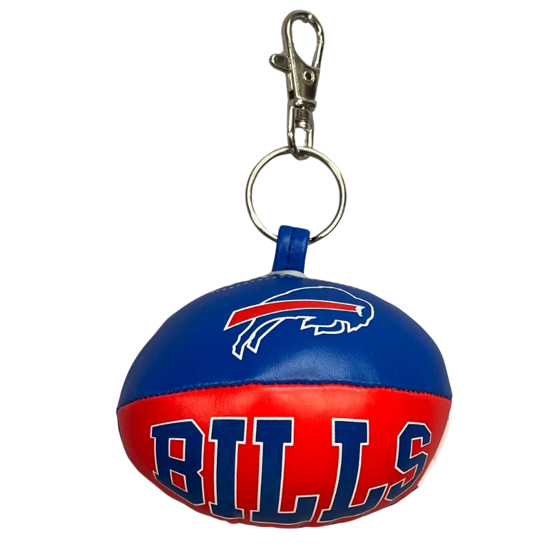 Buffalo Bills NFL Softee Football Keychain - JWorldstore