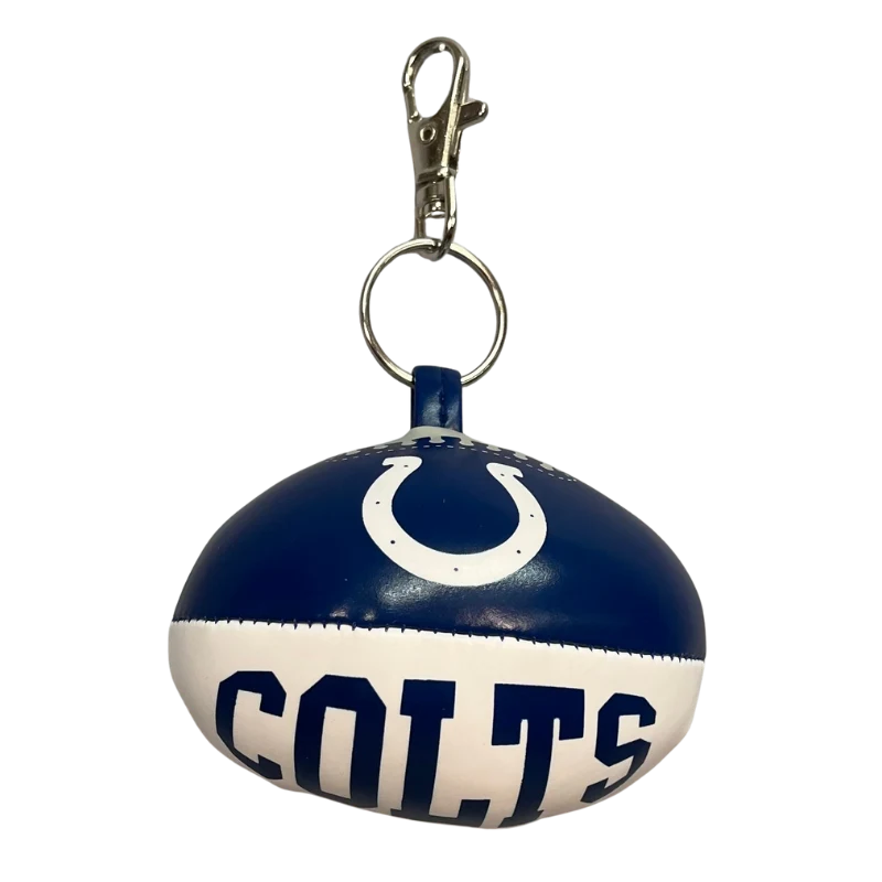 Indianapolis Colts NFL Softee Football Keychain - JWorldstore