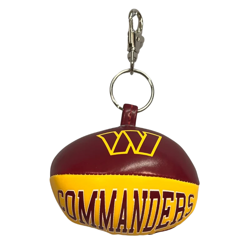 Washington Commanders NFL Softee Football Keychain - JWorldstore