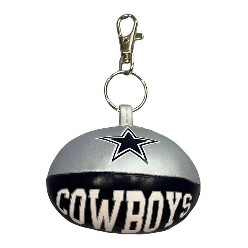 Dallas Cowboys NFL Softee Football Keychain - JWorldstore