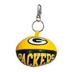Green Bay Packers NFL Softee Football Keychain - JWorldstore