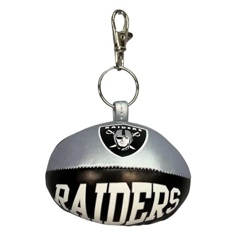 Las Vegas Raiders NFL Softee Football Keychain - JWorldstore
