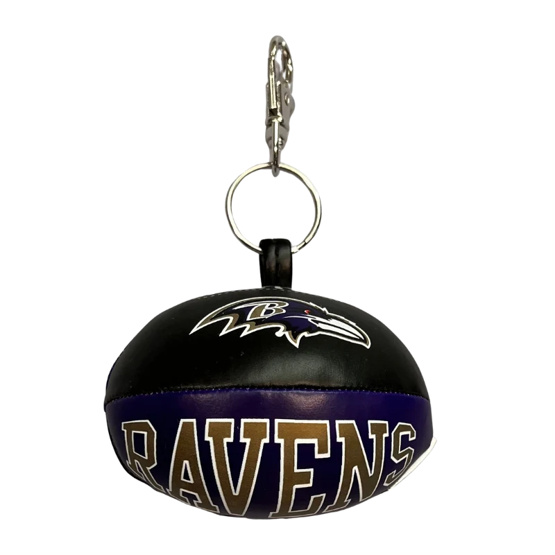 Baltimore Ravens NFL Softee Football Keychain - JWorldstore