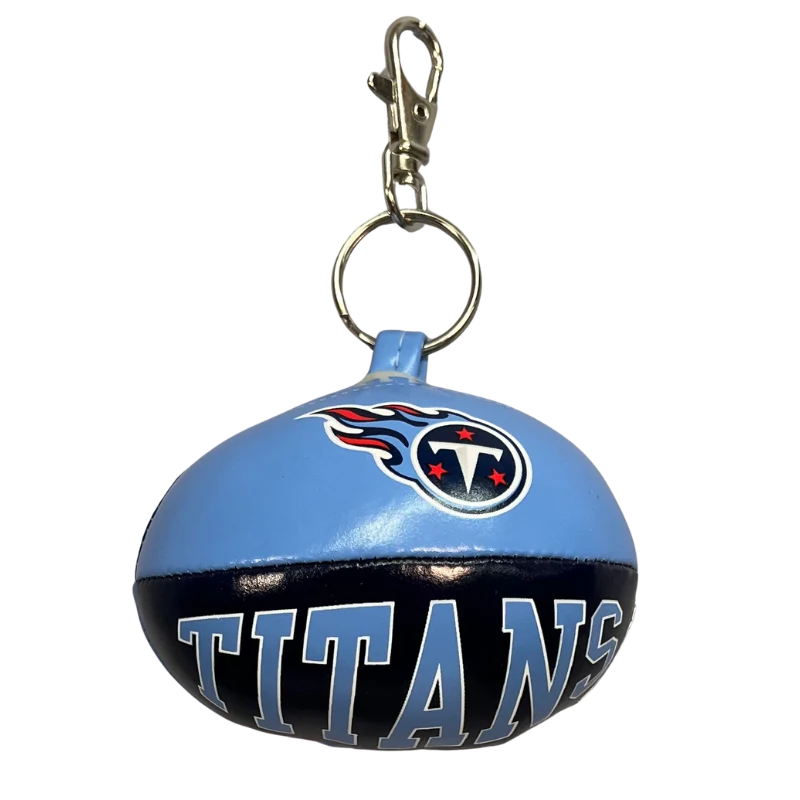Tennessee Titans NFL Softee Football Keychain - JWorldstore