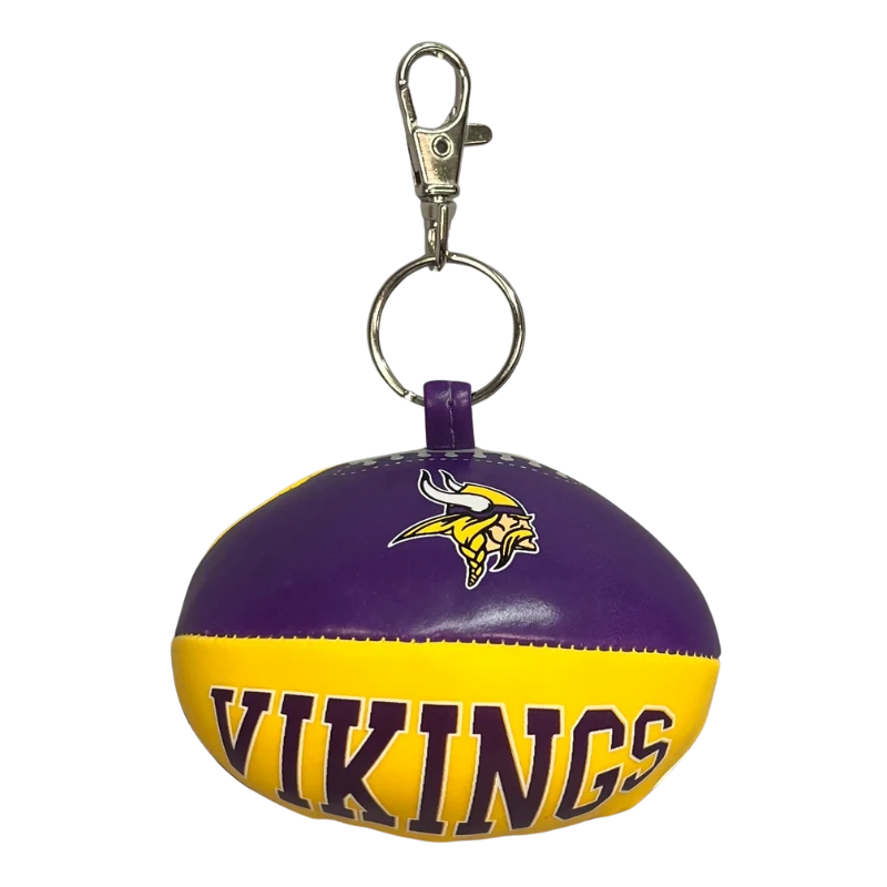 Minnesota Vikings NFL Softee Football Keychain - JWorldstore