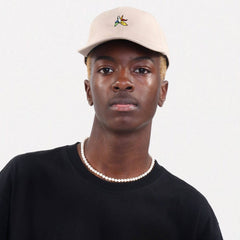 Banana Embroidery Ball Cap- Beige - JWorldstore--J WORLD,