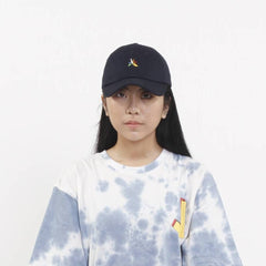Banana Embroidery Ball Cap- Navy - JWorldstore--J WORLD,